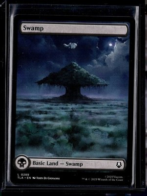 Swamp - 289 - TLA - NM - MTG Magic the Gathering