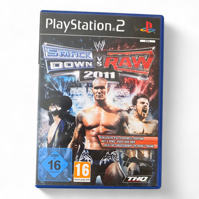 WWE SmackDown vs Raw 2011 PS2 PlayStation 2 PAL DE mit Anleitung