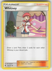 Whitney 193/214 Lost Thunder Uncommon Trainer