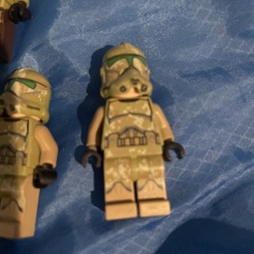 Lego Star Wars Kashyyyk Clone Trooper Minifigure Lot Of  5 41st Elite Corps Camo