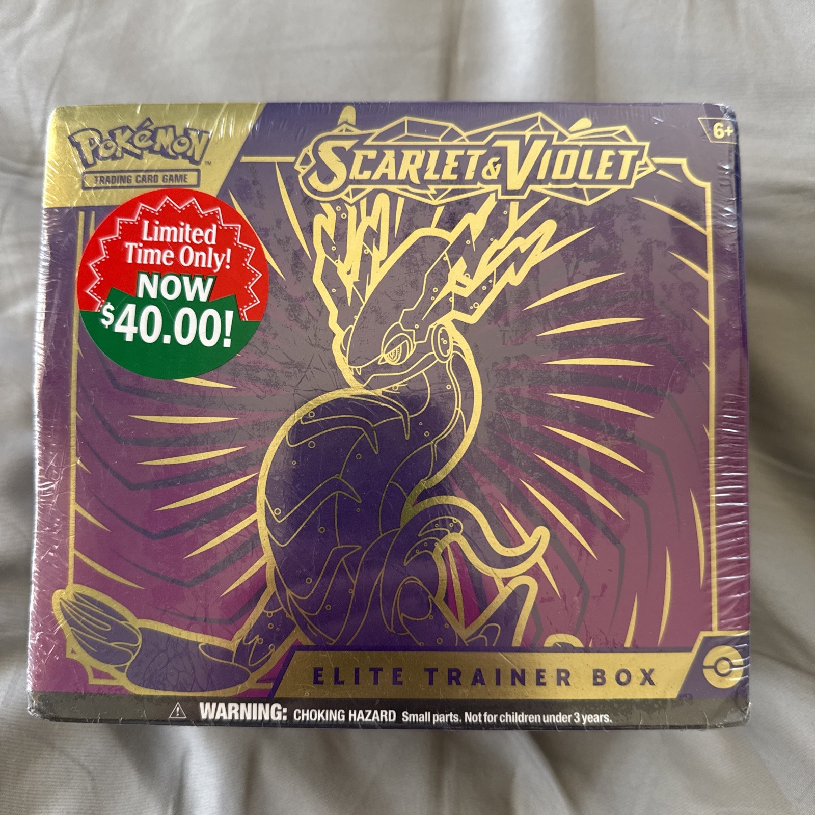 Pokémon TCG Scarlet and Violet Base Elite Trainer Box ETB Miraidon ✅️ BRAND NEW