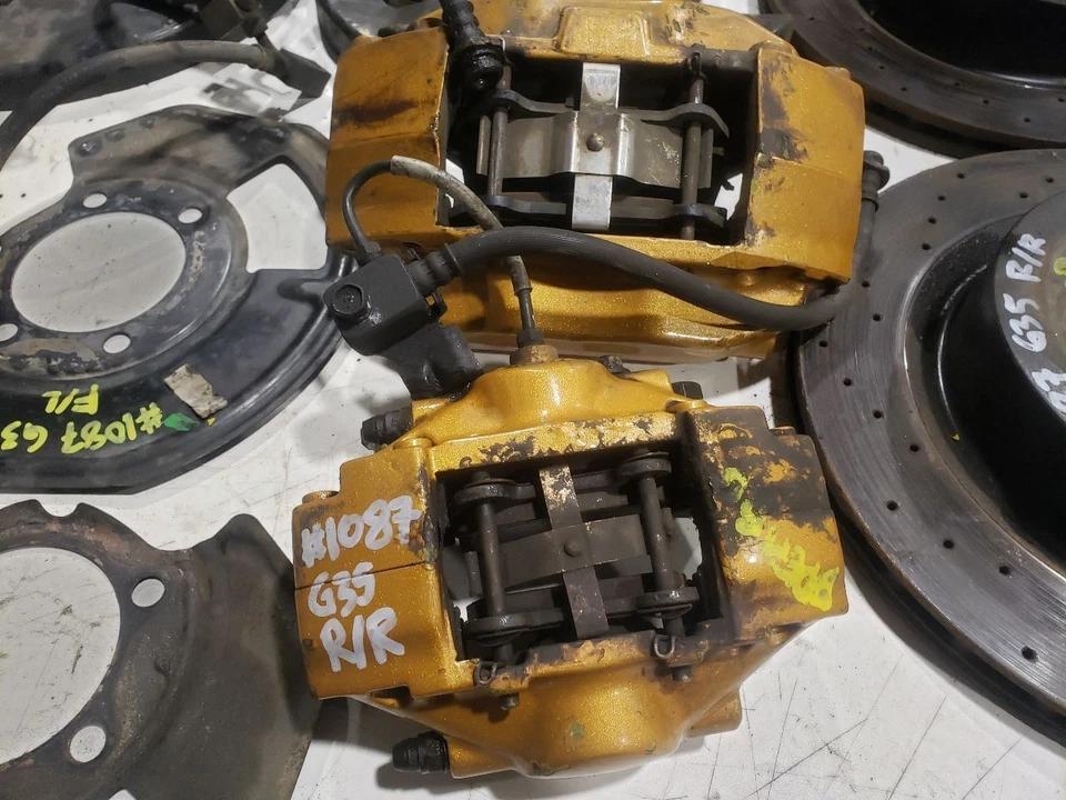 Brembo BBK Big Brake Kit - Infiniti G35 2004 cupé 03-05 OEM líneas rotores protector Foto 2 de 4