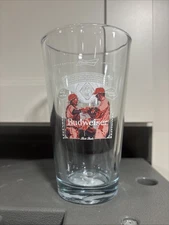 Adam Wainwright/ Yadier Molina Best Buds Budweiser Pint Glass Cardinals Ltd Ed