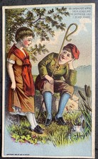 Domestic Sewing Machine 1883 Trade Card- Shep...