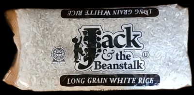 4 BAGS JACK & THE BEANSTALK LONG GRAIN WHITE RICE 16 OZ EACH FREE SHIPPING USA