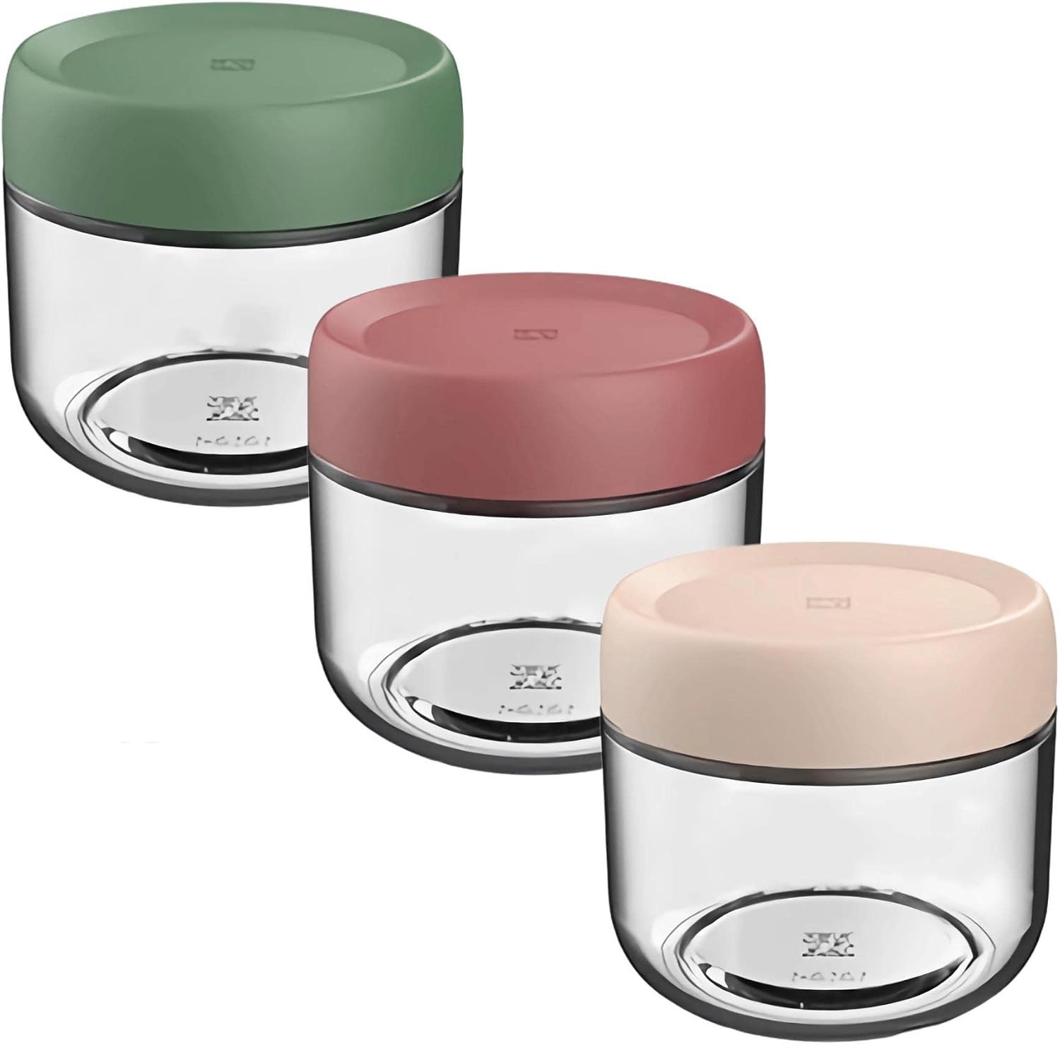 3-Pack 10oz Overnight Oats Jars Glass with Leakproof Lids Breakfast Pots