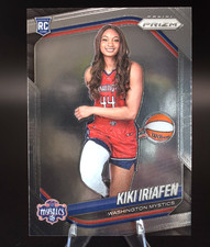 2025 Panini Prizm WNBA Kiki Iriafen RC Rookie Variation Base #149 Mystics