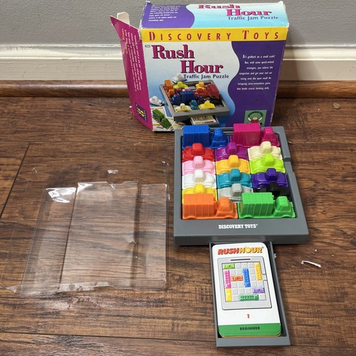 Vintage Rush Hour Traffic Jam Puzzle Game Discovery Toys - Great Condition!