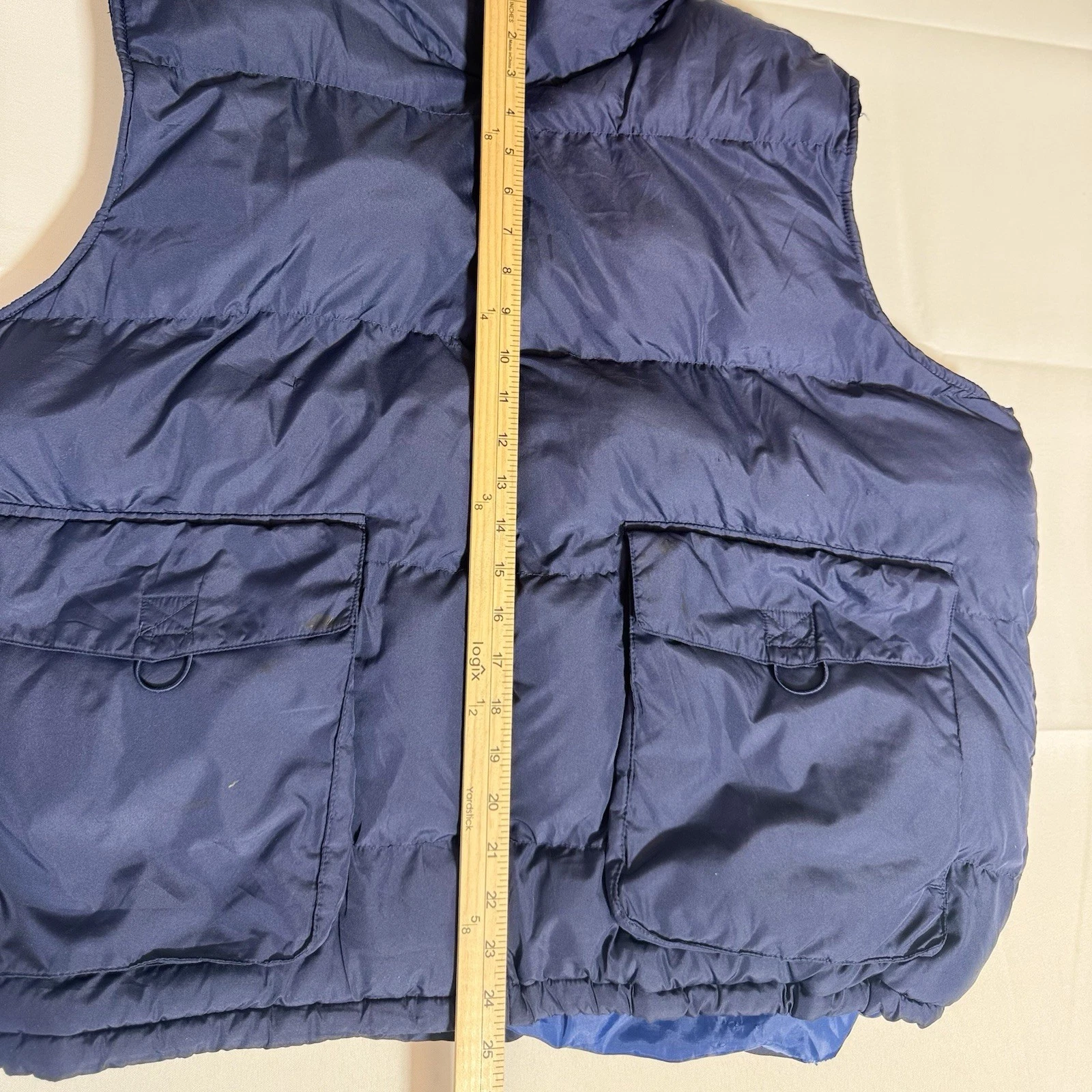 St. Johns Bay, RN#96298, Puffer Vest, Down, Outdoors, Blue, Male, XX-Large