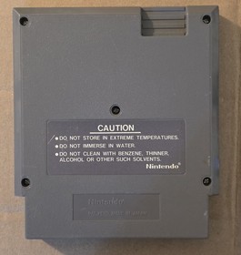 Urban Champion 5 Screw Game (NES Nintendo, 1986)