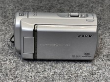 Sony Handycam DCR-SX40 Camcorder Silver No Battery Or Charger Untested