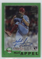 2023 Topps Archives 2001 Fan Favorite Green Foil 41/99 Mark Appel Auto 0rz7