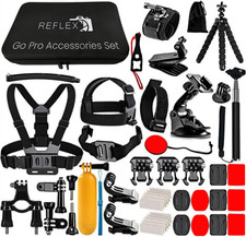 50 in 1 Action Camera Accessories Kit Compatible with Gopro Hero 13/12/11/10/9/8