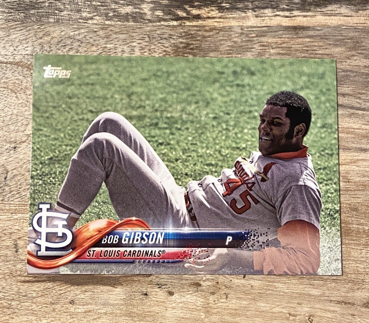 Bob Gibson 2018 Topps Update Legend Variation SP #US111 St. Louis Cardinals