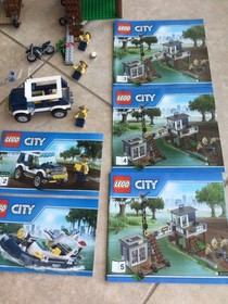 Lego City 60069 Swamp Police Station COMPLETE with Instructions
