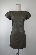ELISABETTA FRANCHI GOLD LABEL ABITO VESTITO DONNA TG 40 DRESS WOMAN SIMIL PELLE