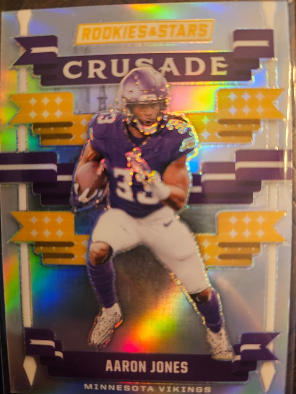2024 Panini Rookies & Stars Aaron Jones Crusade #C-AJS