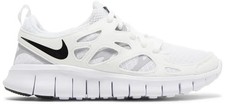 Nike Free Run 2 GS Size 5Y DD0163-100 "White/Black" Grade School Sneakers