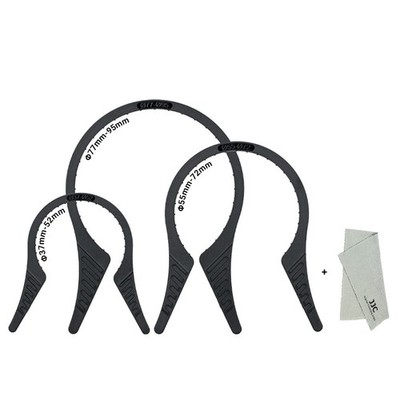 3 Packs Camera Lens Filter Wrench Kit, CPL UV ND for 37-95mm Thread 