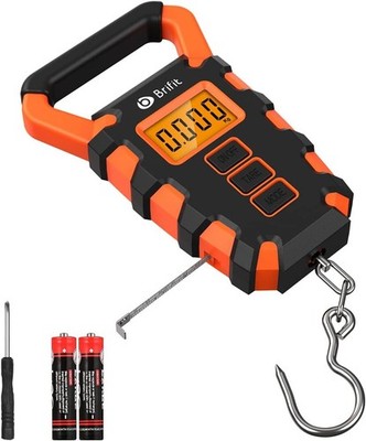 Kofferwaage Digital mit Haken, 110 lb/50 kg Digitale Fischwaage,  Hängewaage ...