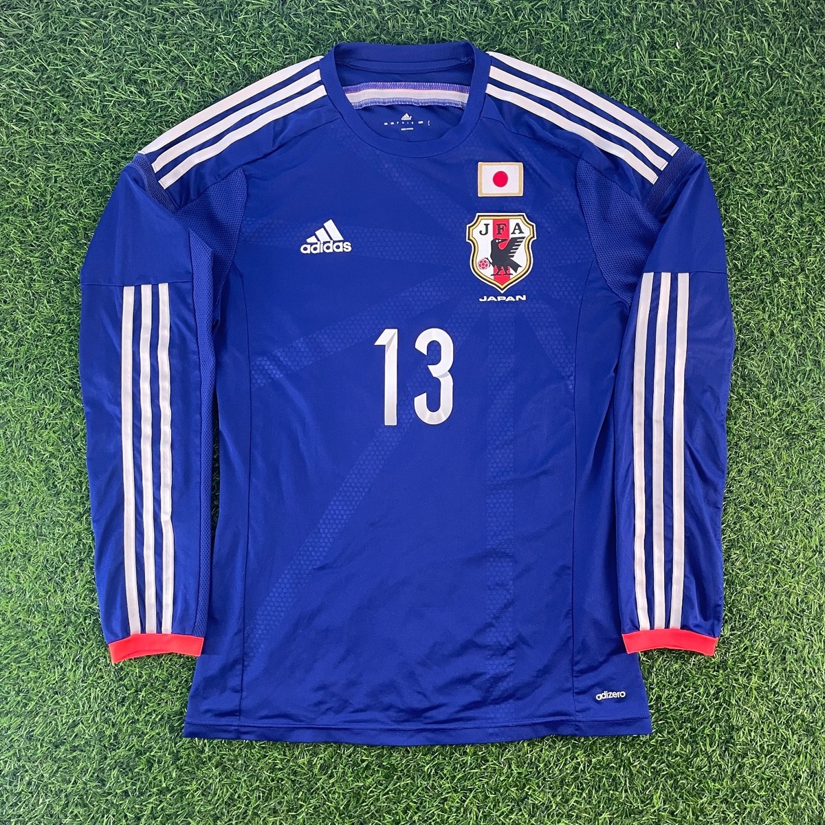 Japan 2014 Player Issue Long Sleeve Jersey Shirt Kit – Hosogai