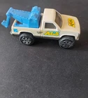 1988 Tonka Chevrolet AL'S Towing Truck Vintage Toy Vehicle Rare Tan And Blue