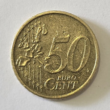 &Ouml;sterreich 50 Cent Kursm&uuml;nze 2004 Secession Nordisches Gold Architektur