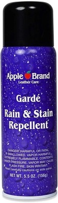 Apple Brand Garde Leather Protector 5.5oz Water Stain and Grease Safe Spray