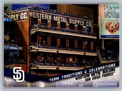 Western Metal Building 2019 Topps Team Traditions San Diego Padres #TTC-SB