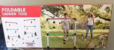 Foldable Ladder Toss Game Set for Outdoor Family Fun