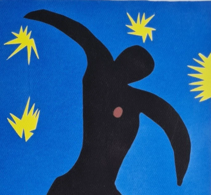 Henri Matisse * Icaro * 70 X 50 Cm * Litografia Firmata * Limitata # 13/75 - Immagine 4 di 4