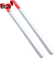 2Pack Stainless Steel Shoe Horn 16.5 Inch Extra Long Metal Shoe Horn for Seniors
