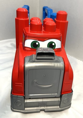 MEGA BLOKS - Build & Race Rig ~ Big Plastic Truck Fun Toy w/o blocks read all - Picture 3 of 5