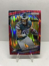 2025 Panini Prizm #234 Dallas Goedert Red Flash