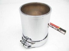 Spectre 8708 4 Straight Chrome Air Intake Tube W Collar Clamp 3 Diameter