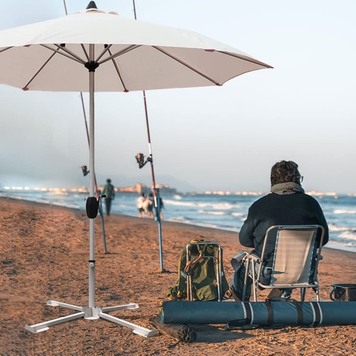 Foldable Portable Beach Umbrella Stand-Portable Patio Umbrella Base Holder,Ou... - 第 7/9 張圖片