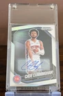 2024-25 Panini Prizm Black Autograph Cade Cunningham Pistons