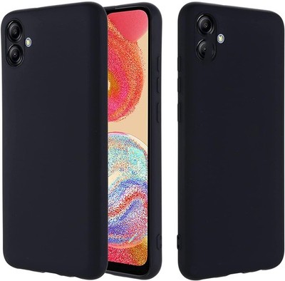 Samsung A04E Case Cover Soft Slim Schutzhülle TPU Silikon Matt Schwarz für Galaxy