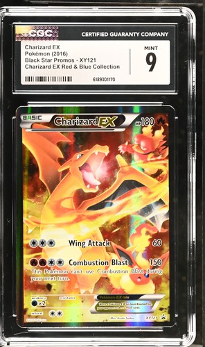 Charizard-EX graded CGC 9 for sale on eBay