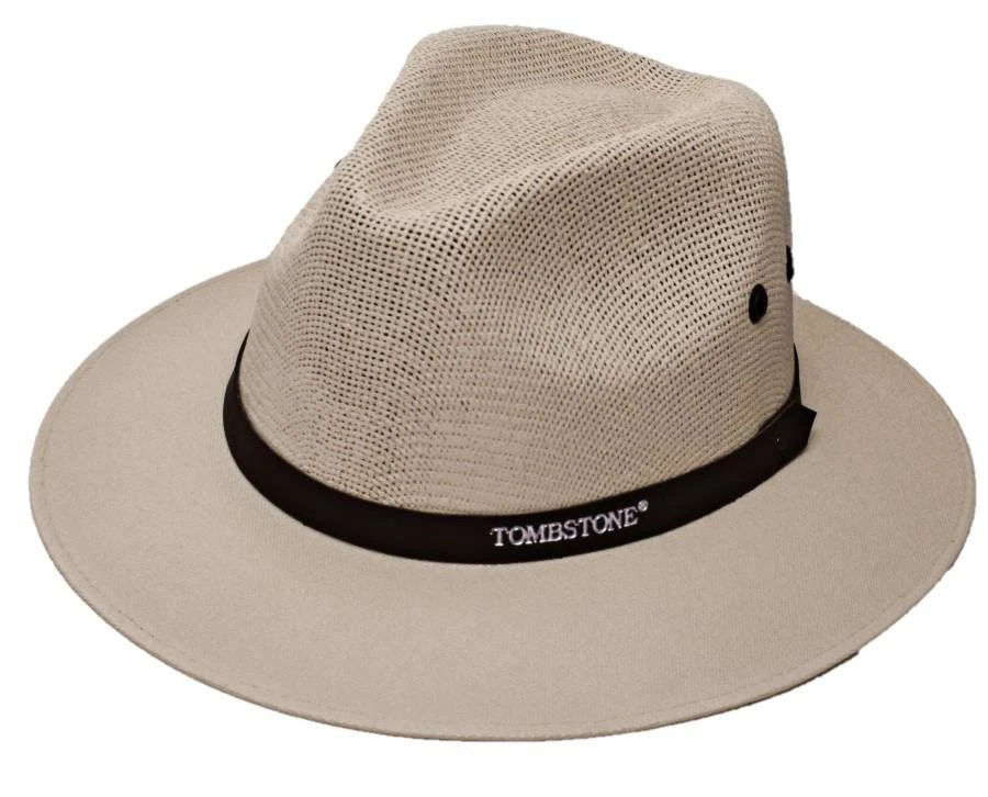 Sombrero Fedora de Paja Explorador de Lápida