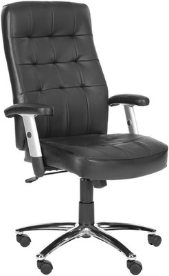 Stylish Olga Black Desk Chair for Home Office Comfort and Elegance
