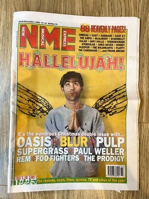 NME 23/30 DEC 1995:  CHRISTMAS SPECIAL, BLUR, OASIS, PULP