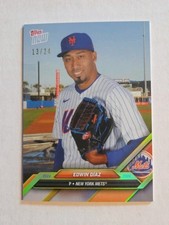 Edwin Diaz 2024 Topps Now Road to Opening Day New York Mets OD-180 13/24