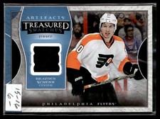 2015-16 Upper Deck Artifacts Treasured Swatches Blue Brayden Schenn Philadelphia