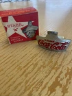 Vintage Starr "X" Coca Cola Stationary Wall Mount Bottle Opener in Original Box