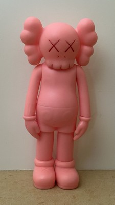 New KAWS Companion Pink Figurine Collectible Toy Approximately 12 Inches-No Box