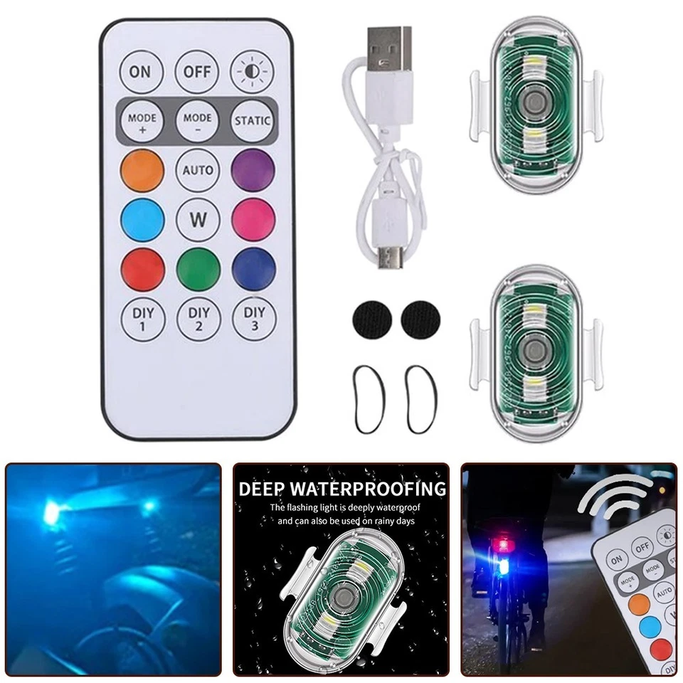 Working Aircraft Anti Collision S Green Safety Night Driving Visibility - Image 2 of 4