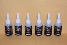 6 Metal Head2 Paint Markers 2 Oz Silver Auto Salvage Industrial Junk Yard Crafts