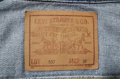 60’s Levi’s 3rd 557 558 60s Vintage Levis Early Type 3 Denim Jacket Big E Trucker