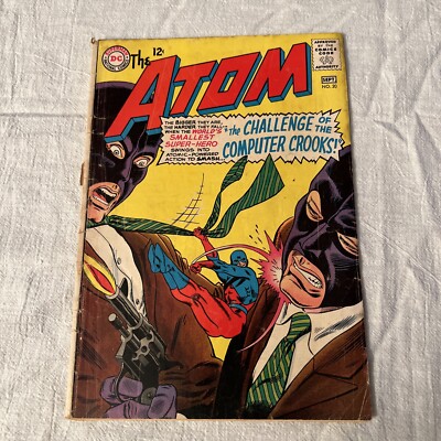 1965 DC Comic Book The ATOM #20 Silver Age Ray Palmer First Printing